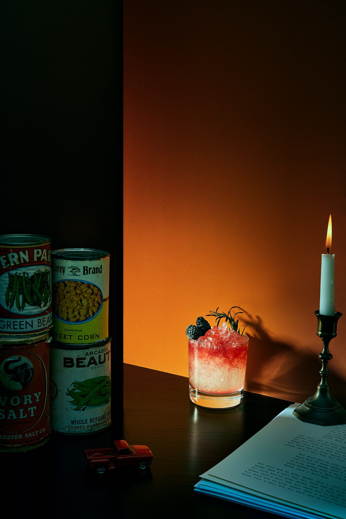 Beverage styling by Hannah Canvasser